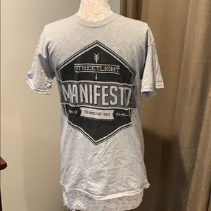 Streetlight Manifesto grey T-shirt medium